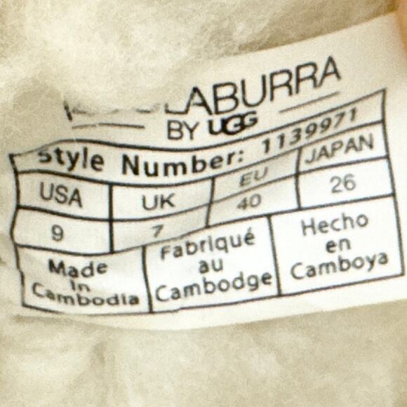 NIB Koolaburra by UGG 9 40 Alamie Booties Suede Faux Fur Chestnut Tan - Picture 12 of 14